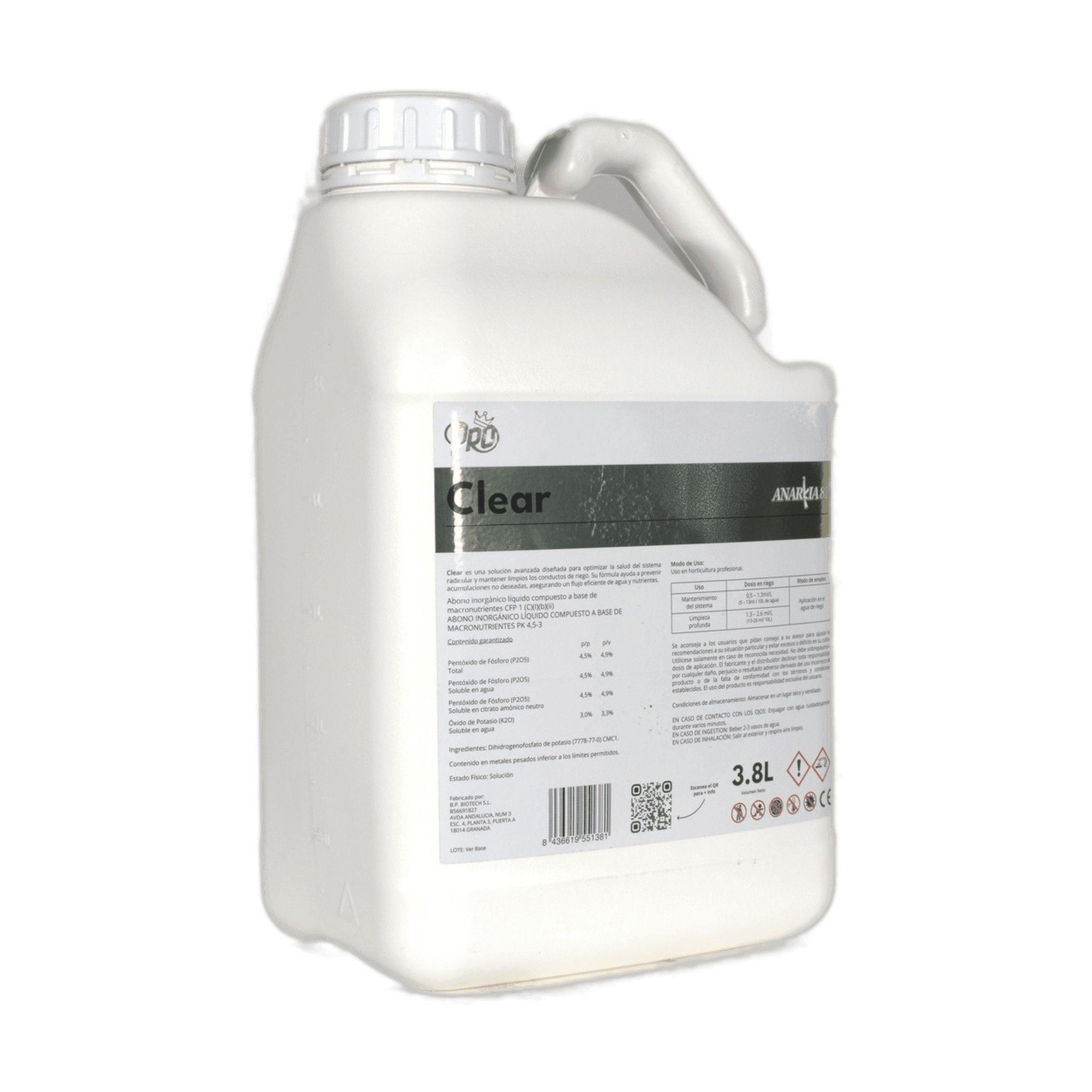 CLEAR Anarkia81 — 3,8 L 3