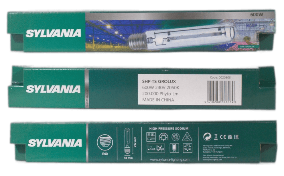 Bomba Sylvania Grolux HPS 600W