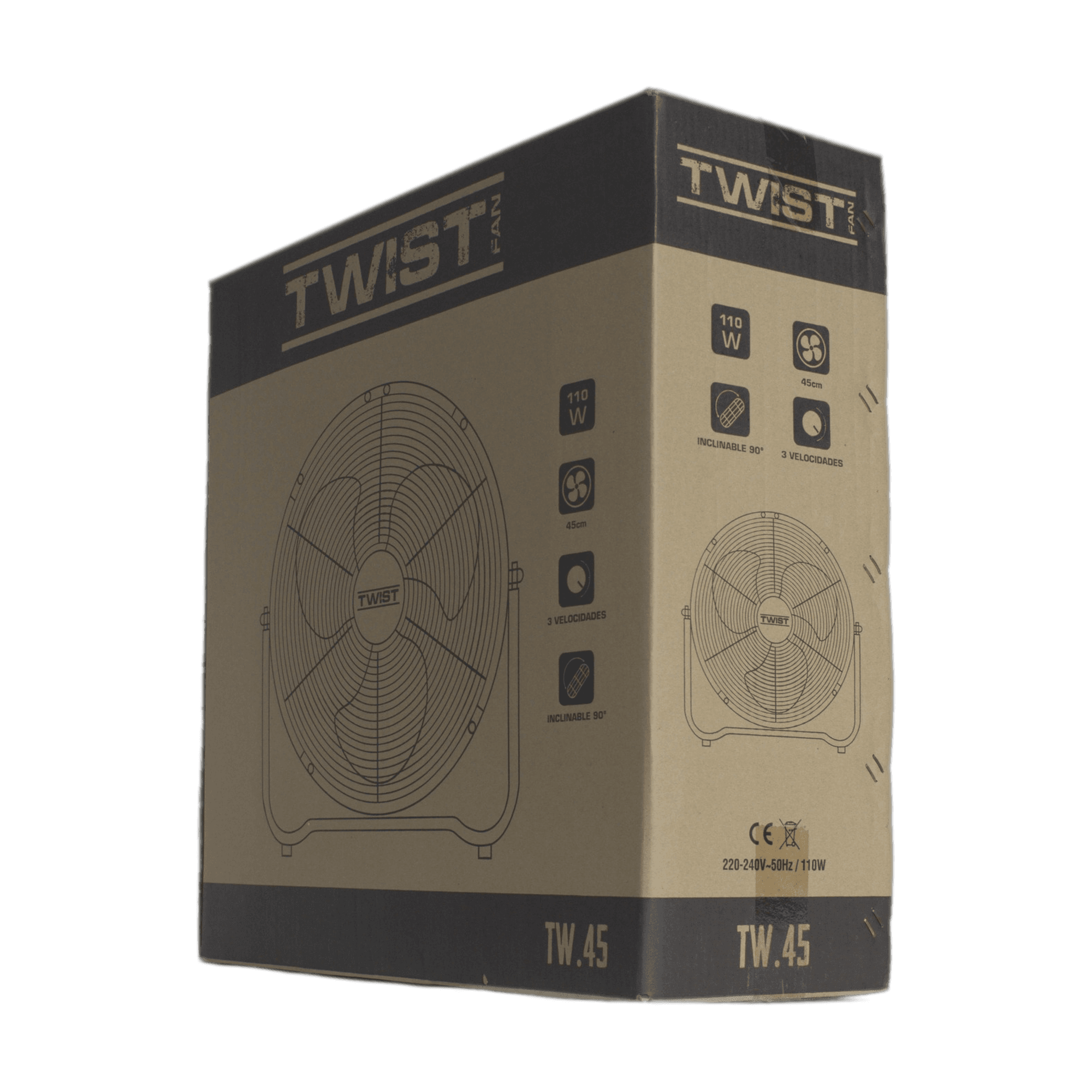 Ventilador 130 W MJ3 20 '' — suelo 3