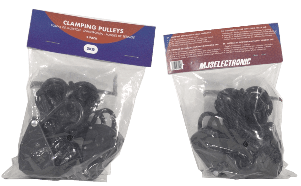 Poleas de soporte MJ3 — 5 kg