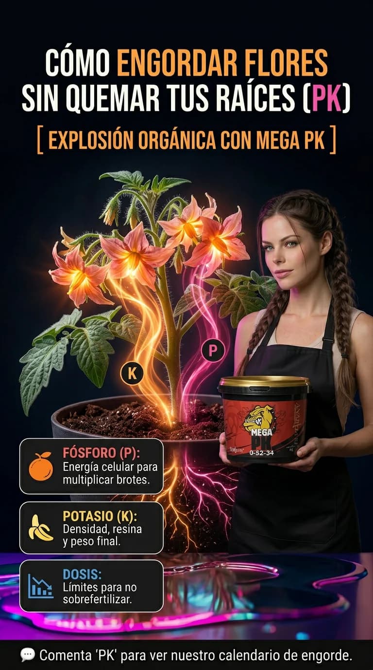 Cómo optimizar la fase de floración con fósforo y potasio sin sobrefertilizar