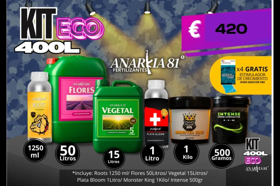 KIT ECO 400 LITROS - Anarkia81