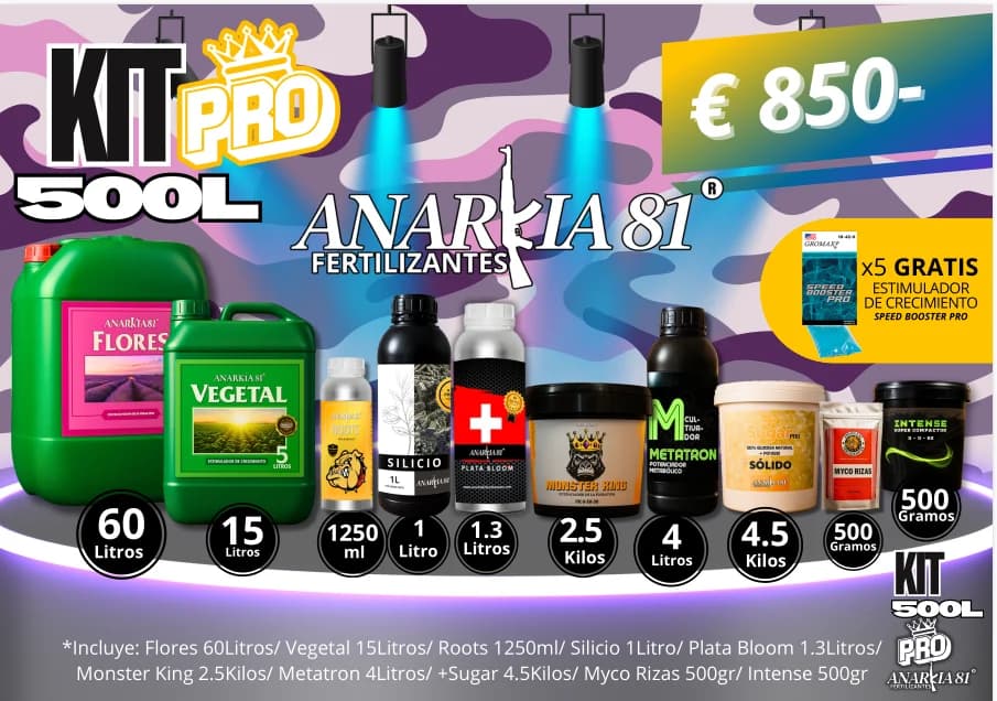 KIT PRO 500 LITROS - Anarkia81
