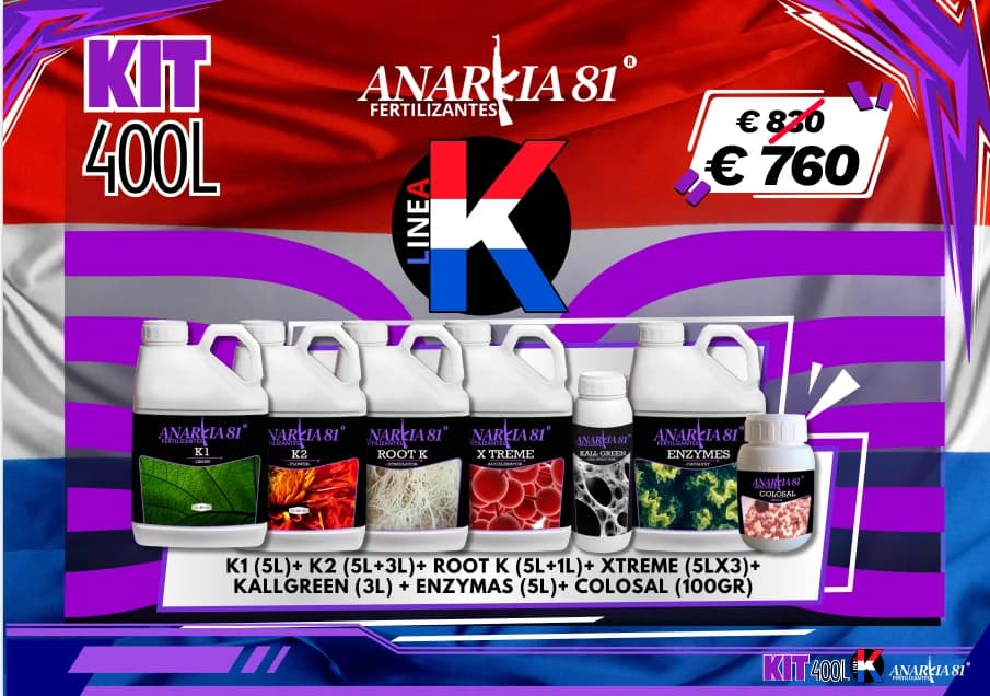 LINEA K 400 LITROS - Anarkia81